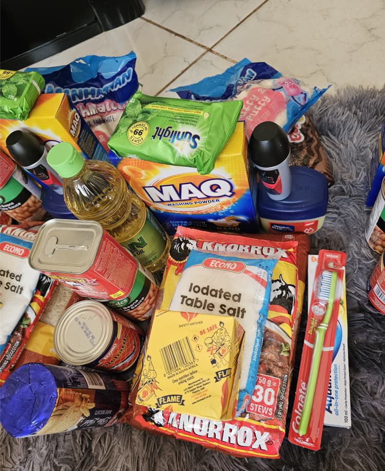 A collection of items for distribution