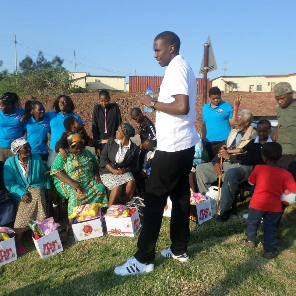 The first ever Box of Hope event in 2016